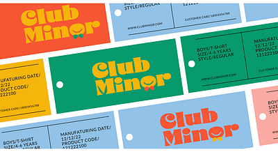 ClubMinor | Branding animation branding graphic design logo
