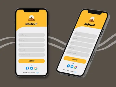 Signup Page branding dailyui design inspiration graphic design signup ui uidesign ux design visual design