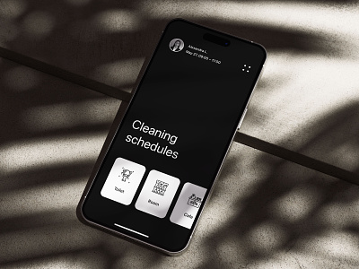 Cleaning checklist app checklist cleaning mobile profile tasks ui