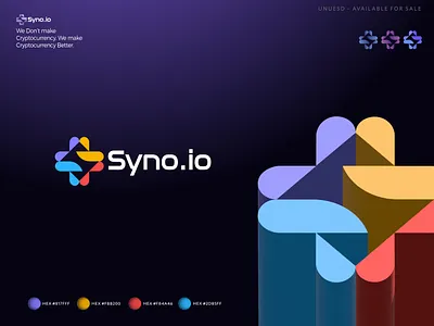 Syno Cryptocurrency Branding 2d logo 3d logo abstract logo app logo blockchain branding calligraphy crypto logo flat logo icon illustration lettermark logo design logofolio logotype s icon s logo s symbol tech logo typography