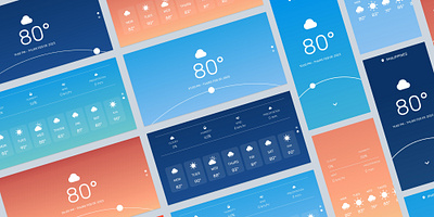 Sinag: Weather App figma forecast ui weather web web design website