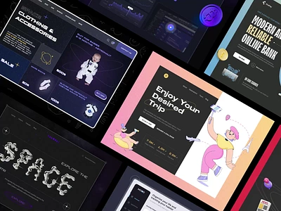 Bato's 3 months on Dribbble bato bato web agency batowebagency concept design landing landing page motion motion graphics recap shots ui user experience user interface ux video web web design webdesign website