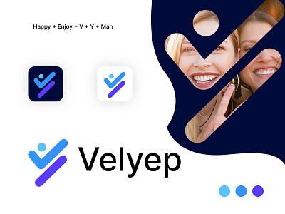 velyep app icon brand development brand identity branding conceptual logo creative logo logo logo design logo design agency logo mark logos meaningful logo minimal logo minimalist modern logo print symbol vector