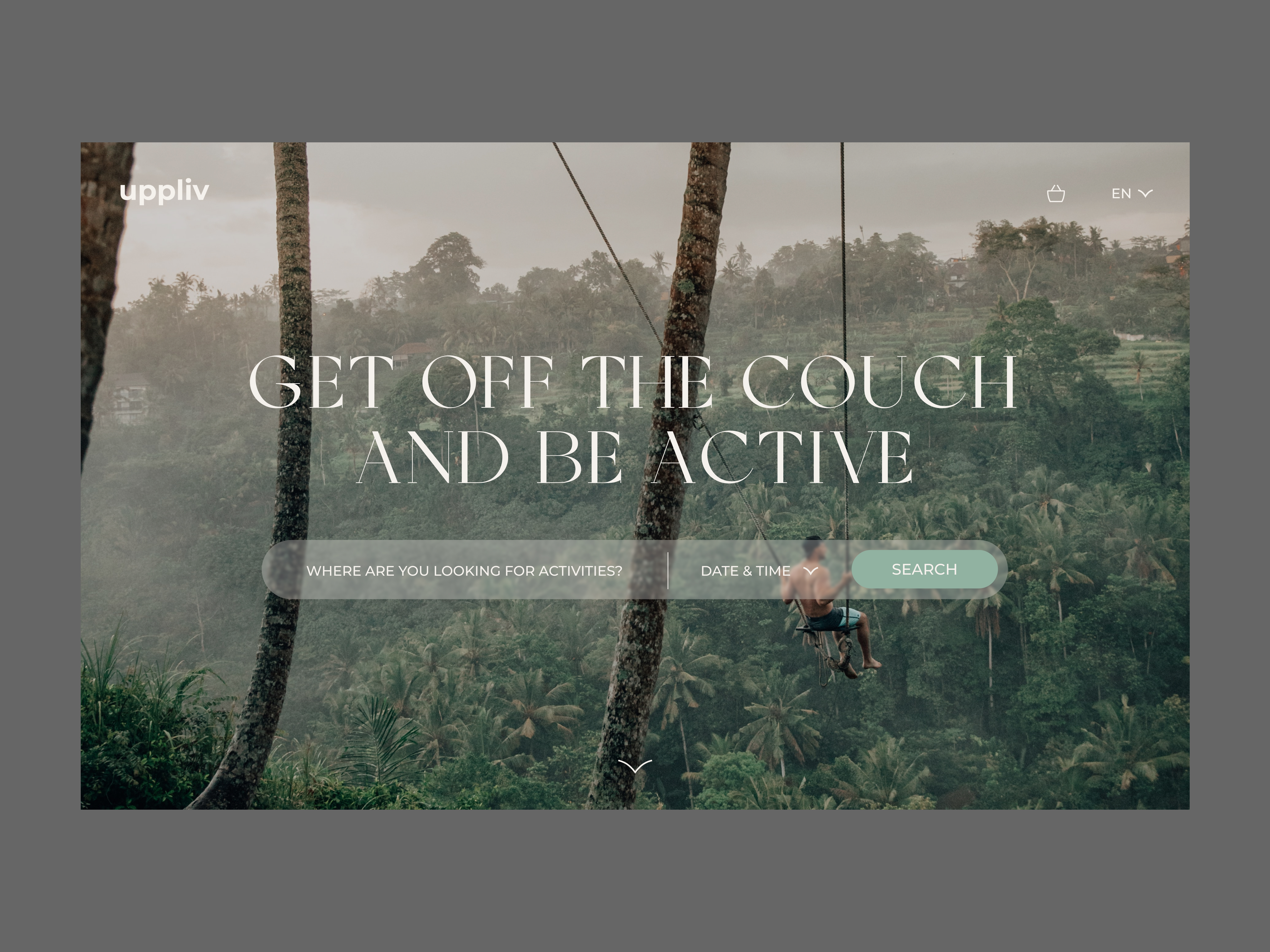 Webdesign For Activities In Bali By Anna Bashynska On Dribbble