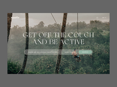 Webdesign for Activities in Bali bali figma popular ui ux