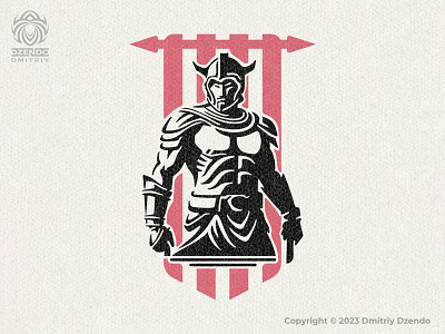 Spartan Warrior Logo 300 spartans armor branding flag knight logo man spartan warrior