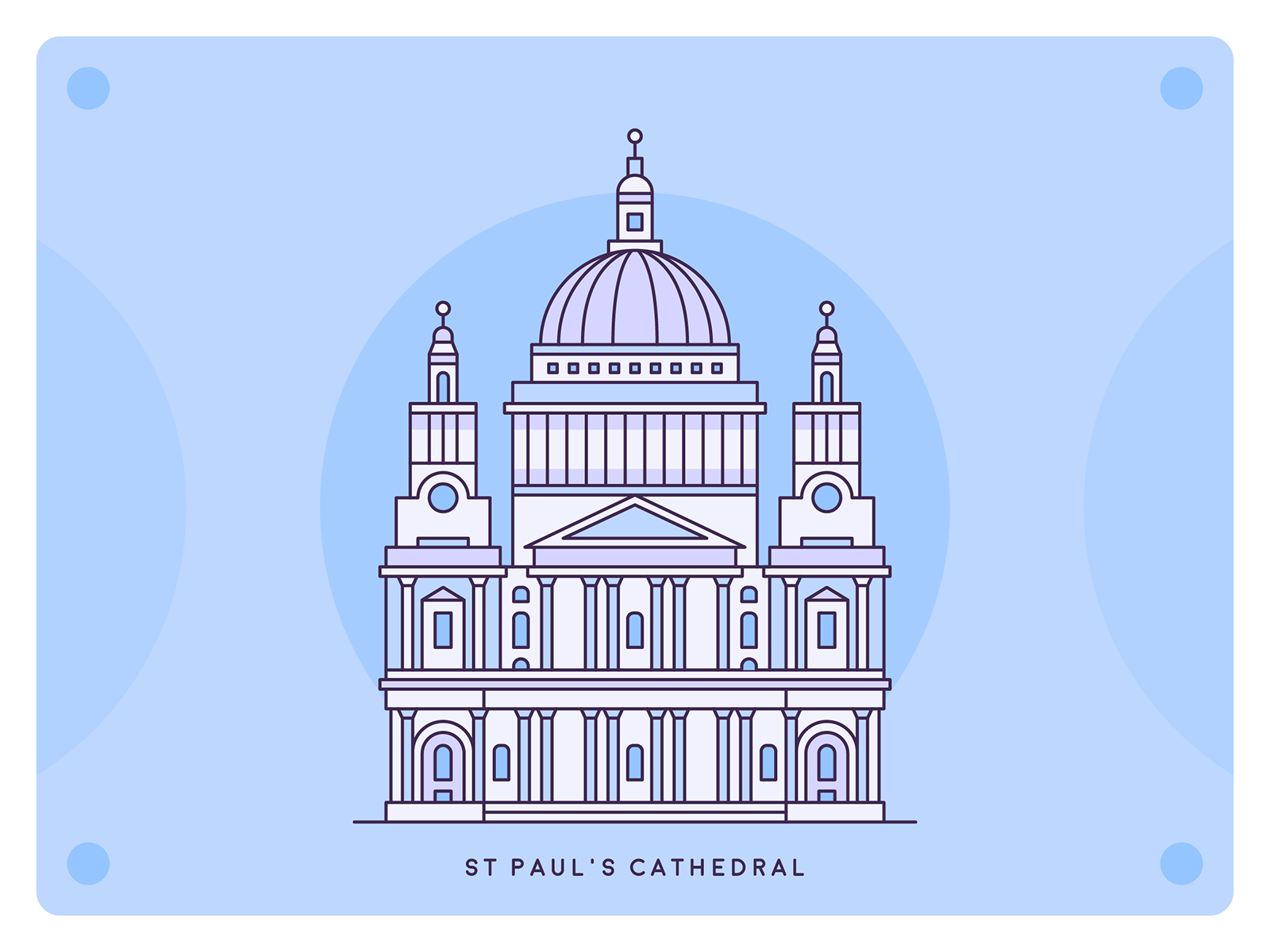 London Landmarks Icons by Natalie Mkrtumian on Dribbble