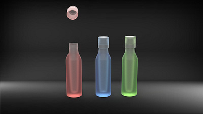 Bottle 3d 3dmodel animation arnoldrender autodeskmaya branding design graphic design illustration keyshot maya