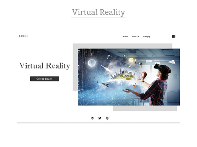 #Dailyui073 Virtual Reality branding dailyui design figma graphic design illustration landing page logo ui ux vector virtual reality virtual reality ui virtual reality ui design web wen designer