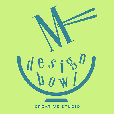 M Design Bowl Logo branding design graphic design logo logodesign vector