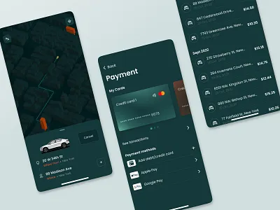 Carsharing App service brand identity car carshare illustration map navigator rental taxi ui ux website design