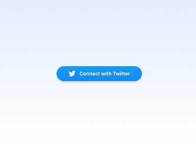 Connect with Twitter Button - Free Figma File button css gradient modern twitter