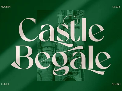 Castle Begale Luxury Serif Font calligraphy display display font font font family fonts hand lettering handlettering lettering logo sans serif sans serif font sans serif typeface script serif serif font type typedesign typeface typography