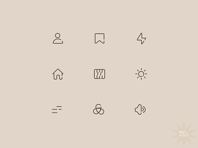 Icons Exploration 2024 - Smart Home App branding design graphic design icon icon design illustration rehan ui vector