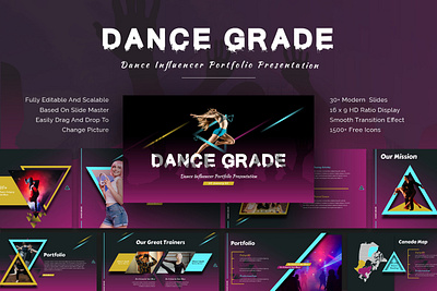 Dance Influencer Portfolio Presentation creative dance grade dance grade presentation dance grade template dance influencer portfolio dance influencer presentation dance influencer template google slides powerpoint powerpoint design powerpoint presentation powerpoint slides powerpoint template ppt presentation presentation design presentation skills presentation slides presentation template presentations