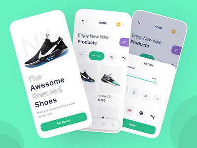 Shoe Shopping - Mobile App app app design design e commerce mobile app prototyping shoe shoe shopping shopping app ui