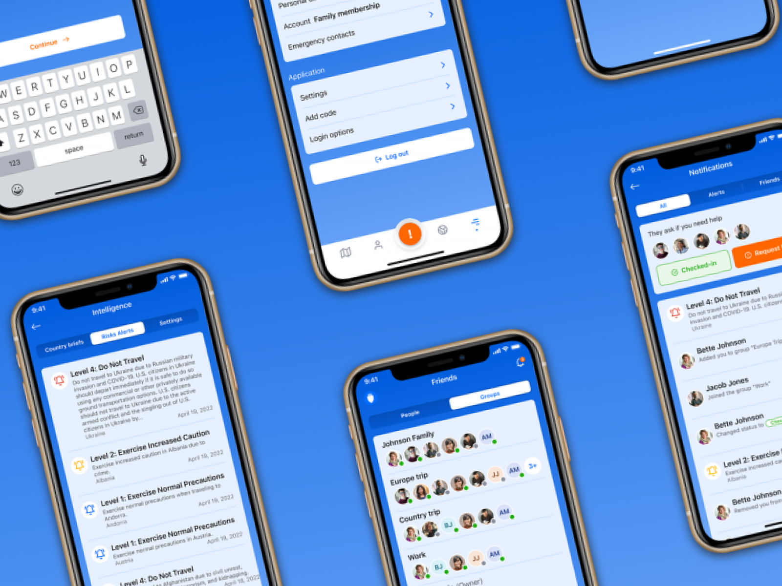 TravelShield - iOS app animation animation app design graphic design mobile design ui ux