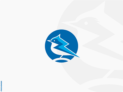 Thunder Bird Logo animal bird design flash logo logodesign logomark sign symbol thunder vector