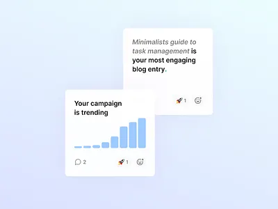 Analytics UI - Cards analytics analytics dashboard analytics ui app card design dashboard data design data visualization design service design user experience ux web analytics web design website analytics