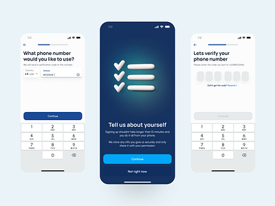 Sign up Info animation app black design figma game illustration log in logo mobile mobile app onboarding phone phone number sign in sign up ui ux welcome welcome screen