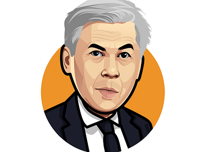 Cartoon caricature of Carlo Ancelotti art avatar caricature cartoon design don carlo el real illustration madrid real madrid vector