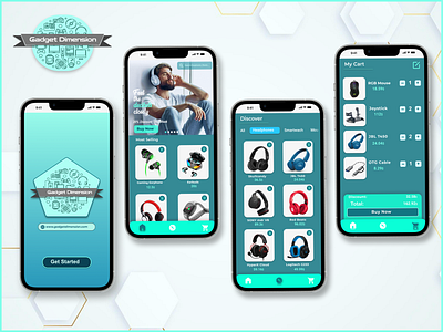 Gadget shop mobile app. app branding electronic electronic product gadget gadget app gadget shop illustration mobile app interface tech ui ui ux design