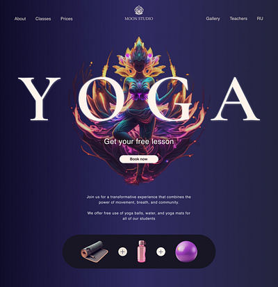 Flow with Grace: Your Online Yoga Sanctuary app branding design graphic design illustration logo typography ui ux vector