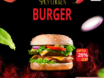 Burger Advertisment burger advertisment bussinese advertisment spicy burger