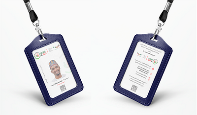 Company ID Card branding graphic design illustration