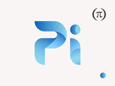 Pi (π) creativeprocess designinspiration eometry graphicdesign logo logo design mathart mathematics modern logo numberpi piday pisymbol science tech
