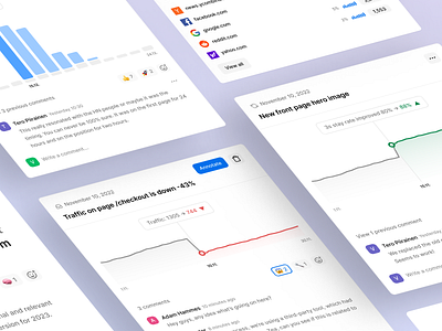 Insight-led web analytics - isometric cards analytics analytics dashboard analytics design analytics ui app card design dashboard data analytics data design design design system isometric ui design ux design web analytics