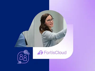 Fortis Cloud - Visual Identity brandidentity branding cloud clouds design graphic design identity layout logo logodesign photo purple salesforce visual visualidentity