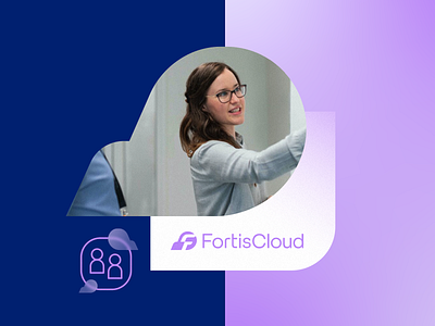 Fortis Cloud - Visual Identity brandidentity branding cloud clouds design graphic design identity layout logo logodesign photo purple salesforce visual visualidentity