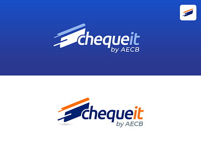 ChequeIT Logo Concept design graphic design illustration logo typography vector