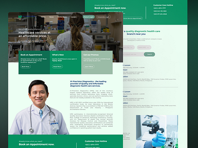 Health & Medical Website branding figma graphic design ui ux ux writing web design