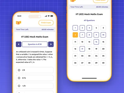 Basic First App: Online Exam Concept