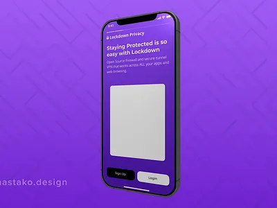 Lockdown Privacy & VPN Onboarding animation iphone mobile mobile app design onboarding product design security ui design ux design visual design vpn