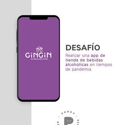 Gin-gin App Mobile design ui ux