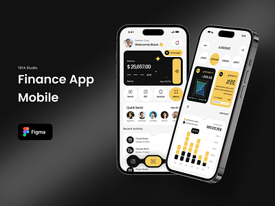 Finance App mobile branding finance app graphic design motion graphics support ui uiux design
