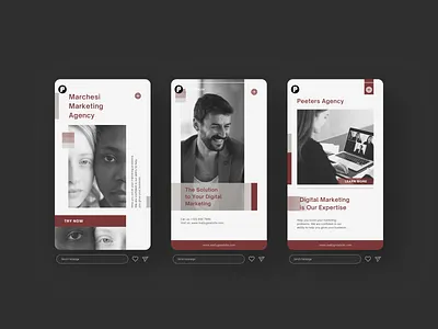 Modern Digital Marketing Agency Social Media Design agency branding business clean design digital marketing graphic design instagram instagram ad instagram highlight instagram post instagram story instastory layout marketing modern social media ad social media design social media post visual design