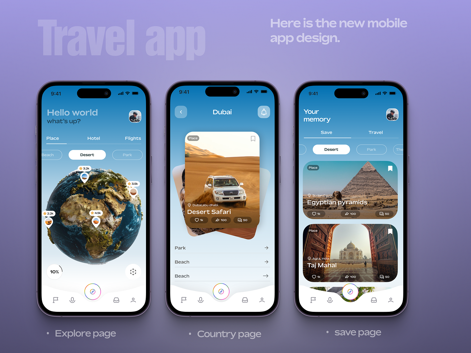 traveling-app-by-arifbillah-on-dribbble