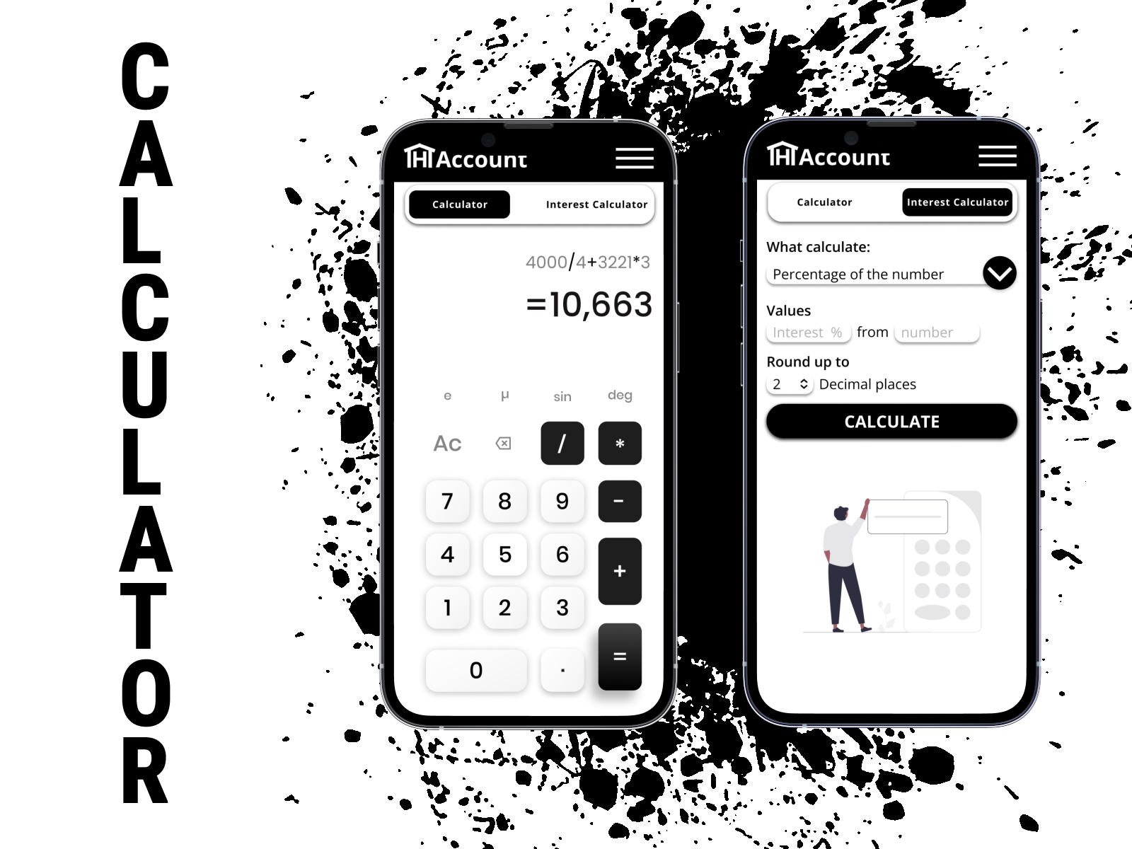 Calculator App by Serge Tyr on Dribbble