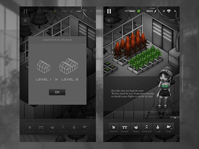 Cloud 9 Farm | Game Visual Development app art artist black concept design farm fun game illustration style ui ux white