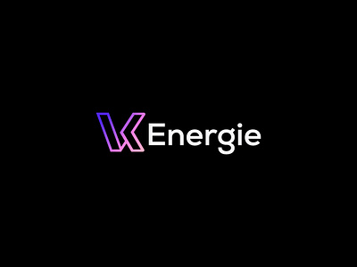 VK Energie Logo Design 3d branding business creative logo custom logo electricity energy graphic design green energy icon letter logo logo logo mark minimal power smart logo solar strength z letter