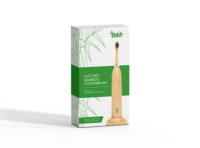 Eco-friendly packaging for a bamboo toothbrush design graphic graphic design packaging packaging design