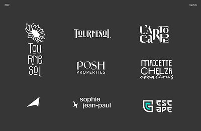 Logofolio 2022 branding graphic design logo