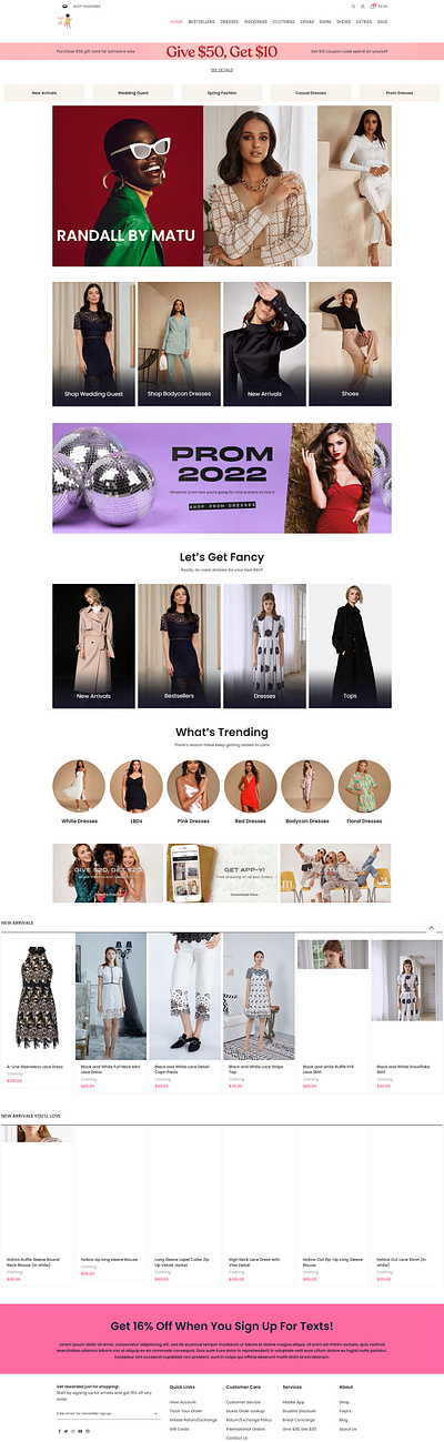 UI/UX - Women Fashion eCommerce 3d animation app branding design graphic design illustration logo motion graphics typography ui ux vector