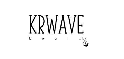 Logo Design - Krwave branding logo mockup