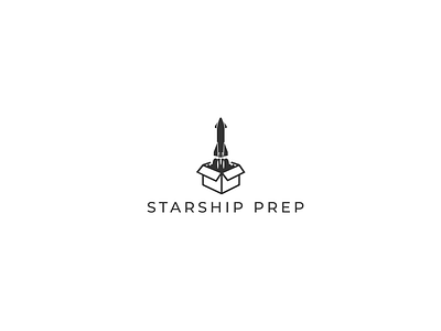 Starship Prep logo clean logo launchpad logo starship logo