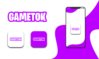 GAMETOK Logo and App icon design app branding design graphic design illustration logo typography ui ux vector